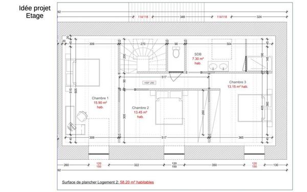 Maison à vendre    1 pièce •  Theix