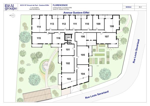 Beau T3 neuf de 61m² + Terrasse + Parking à Saint Vincent De Paul
