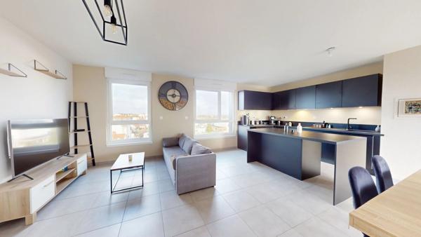 STRASBOURG – Aux portes de Koenigshoffen F4 de 91 m² – Dernier étage – Terrasse plein sud – Résidence 2024 – Garage