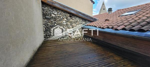 Moirans - Maison de ville 97m², 4 chambres sur 3 niveaux.