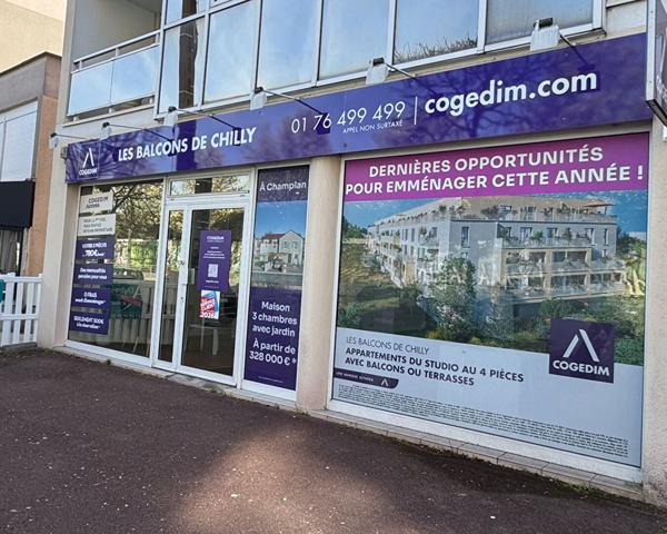 Local commercial CHILLY-MAZARIN 3 pièces 52.07 m²