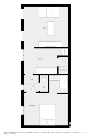 Appartement à vendre 2 pièces 46 m² Les Lucs-sur-Boulogne