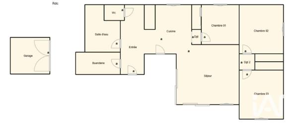 Maison à vendre 5 pièces 121,63 m² Plouha