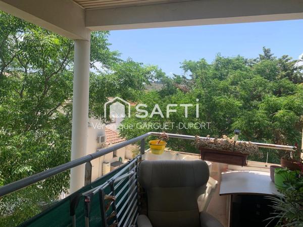 T4 lumineux avec terrasse et parking – Narbonne Ouest