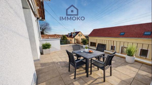 Bourogne (90140) Maison mitoyenne 5 pièces avec garage et terrasse