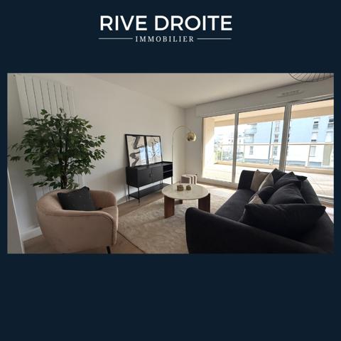 Rennes (35000) Superbe appartement T5 de 105m² - TERRASSE 33m² - ETAGE ELEVE