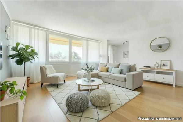Appartement lumineux de 95m2 - 3 bacons sans vis-à-vis