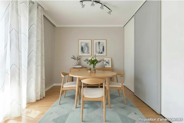 Appartement lumineux de 95m2 - 3 bacons sans vis-à-vis