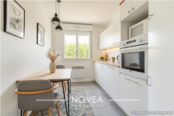 Appartement lumineux de 95m2 - 3 bacons sans vis-à-vis