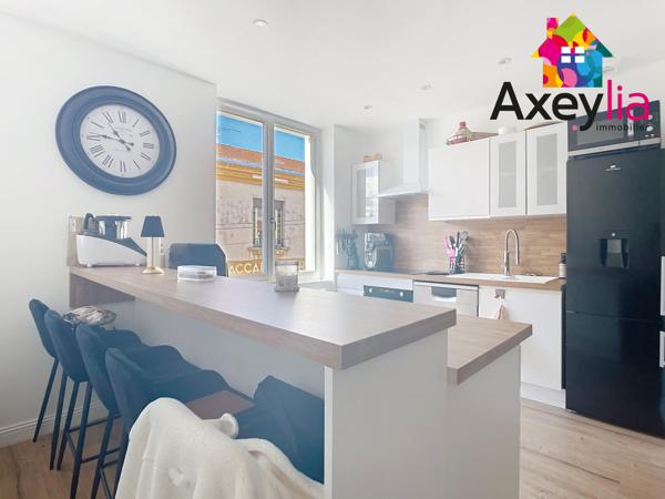 Roanne (42300) A VENDRE - ROANNE - BEL APPARTEMENT T3 ENTIÈREMENT RÉNOVÉ AVEC DEUX CAVES