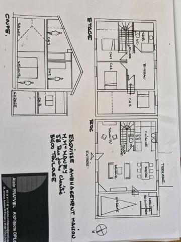Maison Toulouse Pont des Demoiselles T4 de 117 m²