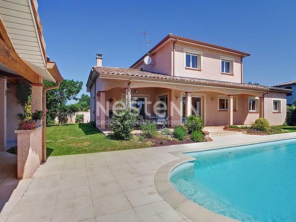 A VENDRE - Villa T6 - 4 chambres - 170 m² - Piscine - SAINT-LYS CENTRE (31470)