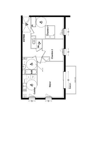 Appartement à vendre 3 pièces 65 m² Quimper