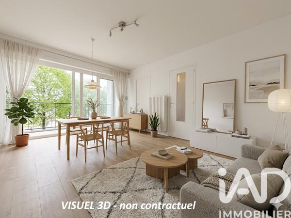 Appartement à vendre 3 pièces 68,55 m² Vannes
