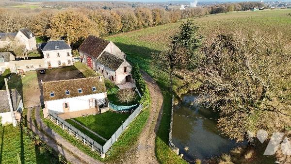 AUZOUER-EN-TOURAINE (37110) - Ensemble immobilier 16 pièces 374 m²
