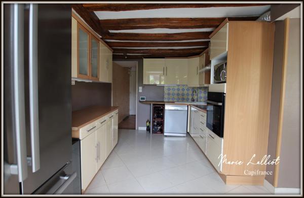 Dpt Loiret (45), à vendre PITHIVIERS immeuble, Appartement 3ch, studio en RDC, parling, jardin clos