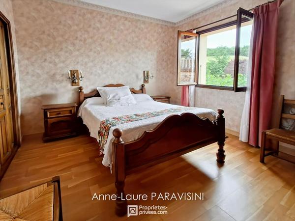 Fendeille, Maison avec piscine, parc arboré et dépendances