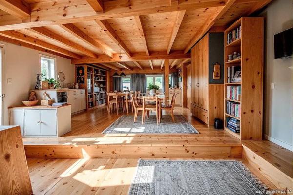 Charmente maison de ville 160 m² Montoire sur-le-loir