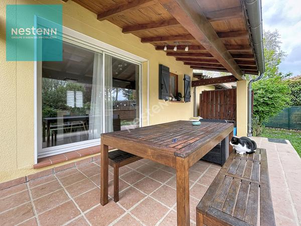 A vendre, maison de plain pied 111m², 4 chambres, garage, piscine hors sol, terrain d'environ 900m² à 3 minutes de Villefranche de Lauragais