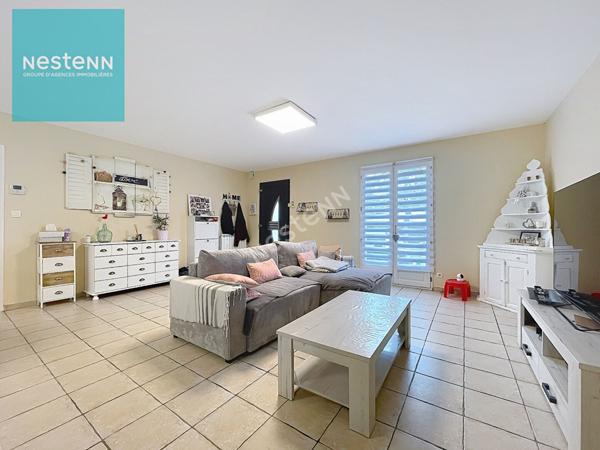 A vendre, maison de plain pied 111m², 4 chambres, garage, piscine hors sol, terrain d'environ 900m² à 3 minutes de Villefranche de Lauragais