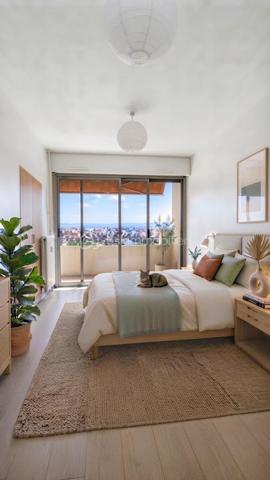 Situé en position dominante, au sein de la résidence recherchée Le Val Fleuri à Cagnes-sur-Mer, découvrez ce lumineux appartement de 2 pièces d’environ 48 m², installé au 4ᵉ étage.

Traversant et bénéficiant d’une exposition principale Sud, l’appartement profite d’une belle luminosité tout au long de la journée et d’une  vue panoramique sur la mer à près de 180 degrés.

L’entrée dessert une cuisine indépendante d’environ 7,50 m², ouverte sur une petite loggia exposée au nord de 2m2, avec vue sur une colline.

L’espace nuit se compose d’une chambre de plus de 11 m², donnant directement sur la terrasse côté mer, d’un dressing indépendant, d’une salle de bains avec baignoire et d'un toilette séparé.

Le séjour, d’une superficie de 19,20 m², s’ouvre également sur la terrasse exposée plein sud. Véritable prolongement de la pièce de vie, cet extérieur offre un cadre privilégié pour profiter du soleil et admirer la Méditerranée.

L’appartement est habitable immédiatement. Une remise au goût du jour pourra toutefois permettre à ses futurs propriétaires de le personnaliser selon leurs envies et de mettre pleinement en valeur son potentiel.

La résidence, entourée d’espaces verts, dispose d’une piscine et bénéficie des services d’un gardien.

Un emplacement de stationnement privatif ainsi qu’une cave complètent ce bien.

Les charges de copropriété comprennent notamment le chauffage collectif, l’eau chaude et l’eau froide, le gardiennage ainsi que l’entretien des parties communes, des espaces verts et de la piscine.

Cet appartement conviendra aussi bien pour une résidence principale que pour un pied-à-terre ou un investissement locatif. Il était précédemment loué 1 000 € par mois, charges comprises.