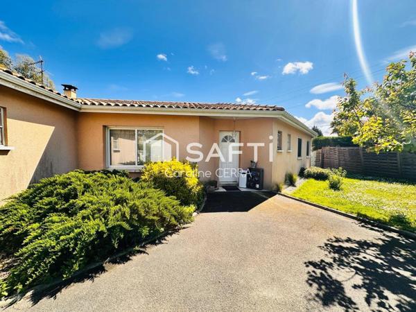 Maison 3 chambres, proche du tram, au calme avec piscine