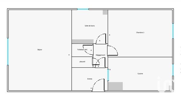 Location appartement 2 pièces 48 m² Maisons-Laffitte
