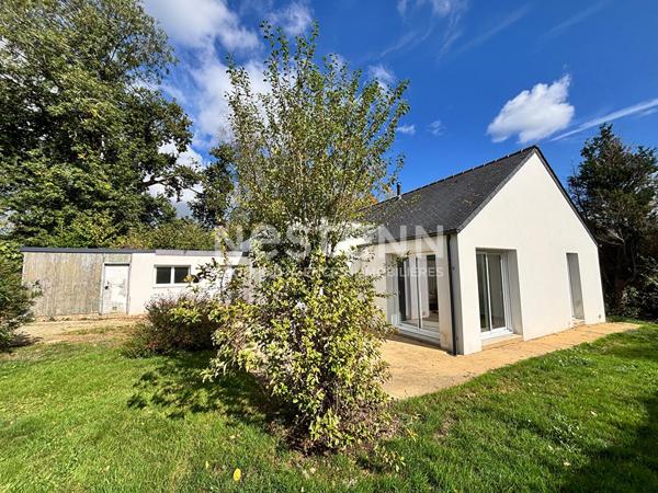 Maison de plain-pied à vendre à Elven centre ? 4 chambres ? DPE A ? Terrain de 610 m²