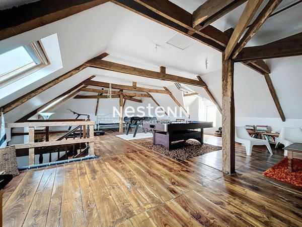 Maison de Caractère Quimperlé 7 pièces avec hangar à Quimperlé proche toutes commodités