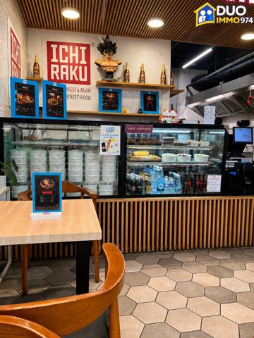 Fonds de commerce restaurant asiatique à vendre Sainte-Clotilde – Centre Commercial Grand Nord – La Réunion