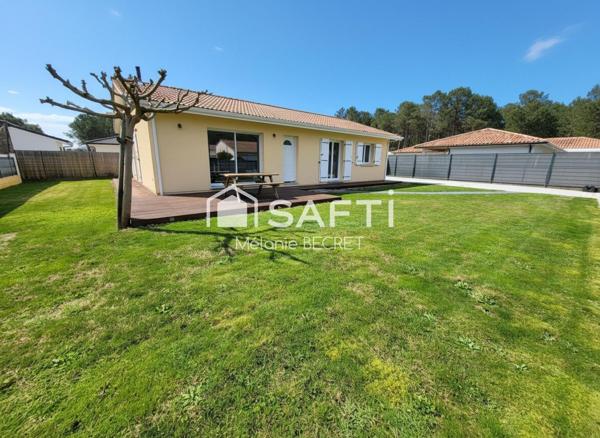 Maison contemporaine de plain- pied 3 chambres à Marcheprime