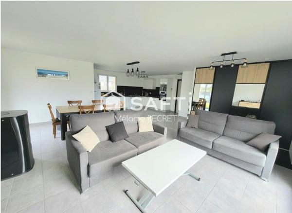 Maison contemporaine de plain- pied 3 chambres à Marcheprime