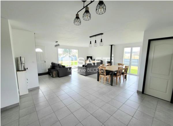 Maison contemporaine de plain- pied 3 chambres à Marcheprime