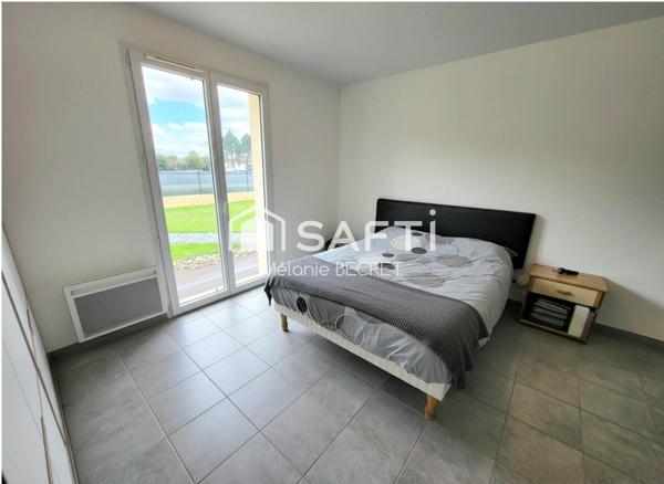 Maison contemporaine de plain- pied 3 chambres à Marcheprime