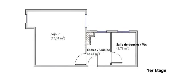Studio 18m2 - CHARLES MICHELS