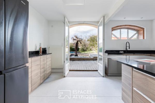 Ancienne Bergerie rénovée et son jardin avec piscine