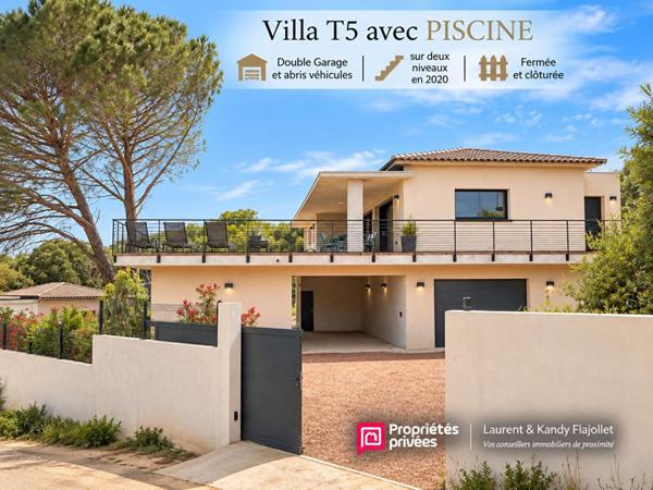 Villa T5 avec piscine - STE LUCIE DE PORTO-VECCHIO  (CORSE DU SUD)  20144 - FRANCE