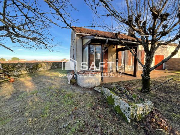 Maison plain-pied de 70m2 avec jardin et garage