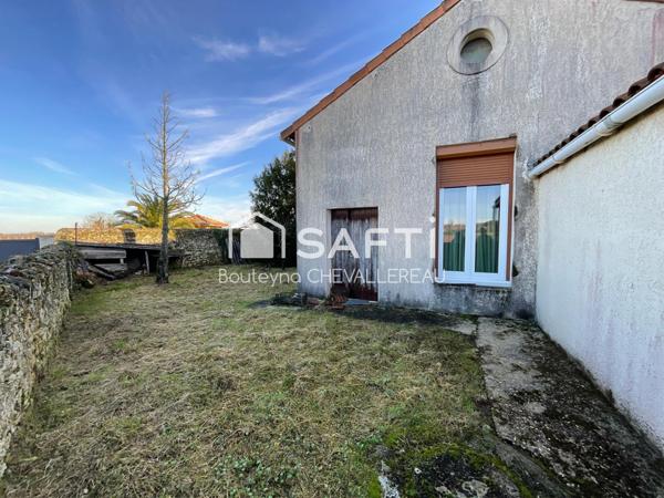 Maison plain-pied de 70m2 avec jardin et garage