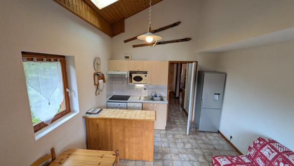 Appartement 3 pièces de 44M2 utile (35m2 carrez) OFFRANT une VUE DEGAGEE  avec GARAGE, place de PARKING PRIVATIVE et CAVE