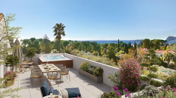 Villa sur le toit La Ciotat 163 m2 vue mer - 1 340 000