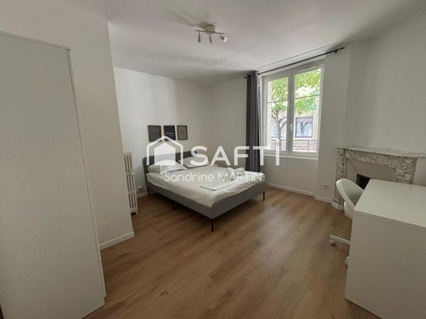 Appartement T5, 105m2, RDC surélevé, cave