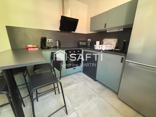 Appartement T5, 105m2, RDC surélevé, cave