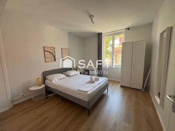 Appartement T5, 105m2, RDC surélevé, cave