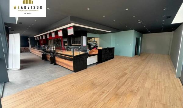À LOUER : LOCAL COMMERCIAL D'ENVIRON 335 M² - QUARTIER LA POINTE - LE MANS