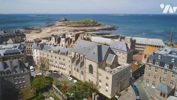 Saint Malo - Intra muros - Appartement T3 (79.40 m² env.) lumineux - Orienté sud