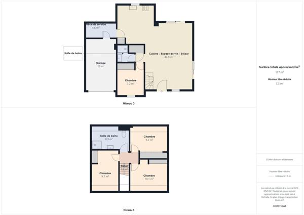 maison 4 Chambres dont une de plain-pied