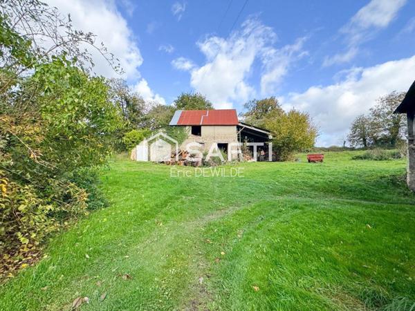 Longère à rénover au calme, proche Ducey-les-Chéris
