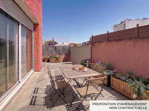 Maison moderne à Mèze 4 pièce(s) 81 m2, terrasse, jardin et garage