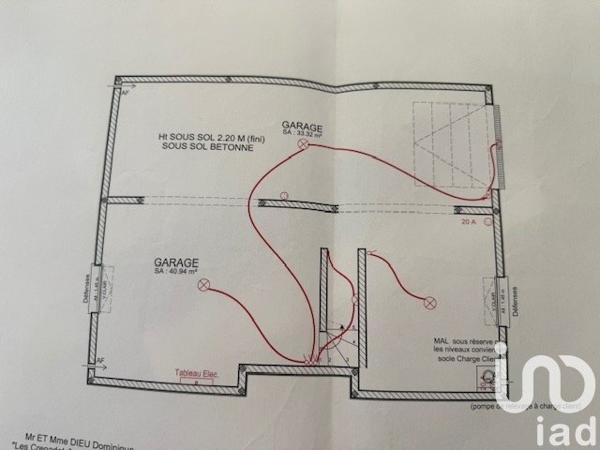 Pavillon 7 pièces de 140 m² à Essoyes (10360)